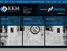 Tablet Screenshot of kkmfinancial.com